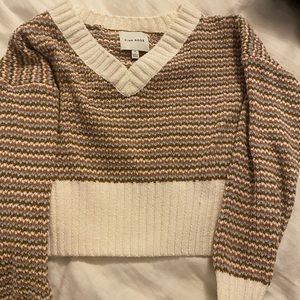 cropped dry goods sweater